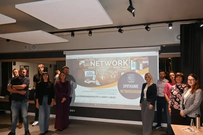 Libiąż: przedsiębiorcy spotkali się na networkingu „Biznes po sąsiedzku”