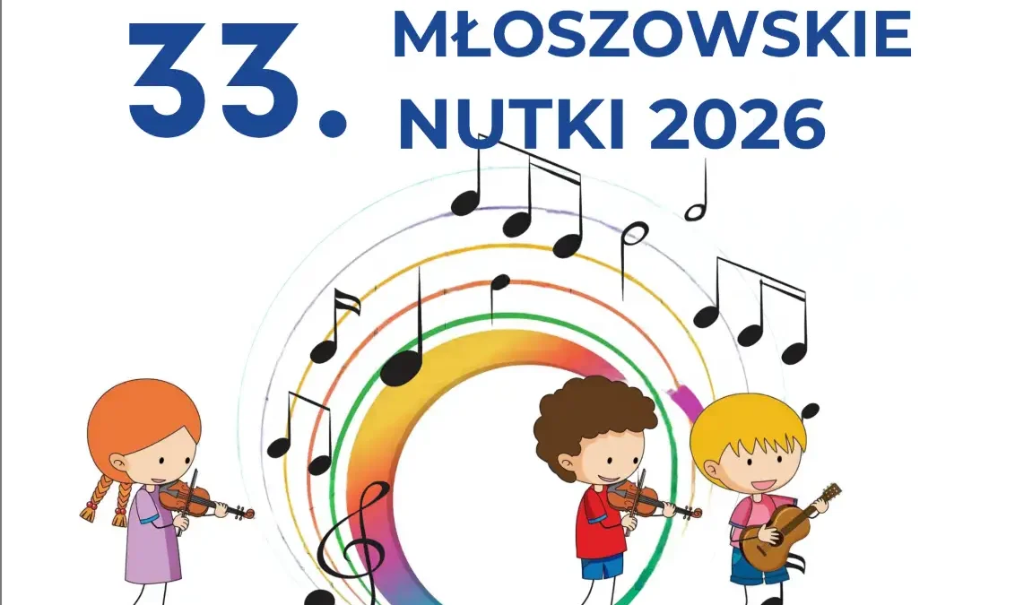 33. Konkurs Piosenki „Młoszowskie Nutki” 2026 – zgłoszenia trwają