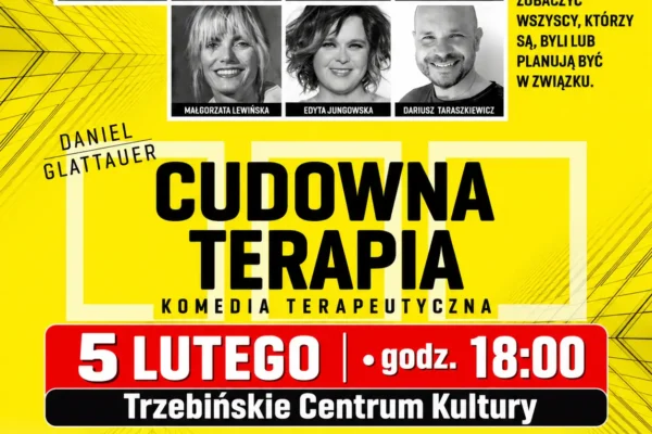 „Cudowna terapia” – komedia małżeńska zawita do Sokoła