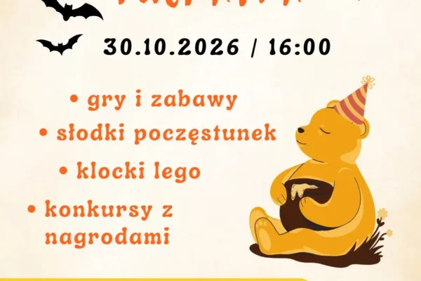 Kubuś Puchatek kończy 100 lat – urodzinowa zabawa w bibliotece w Libiążu