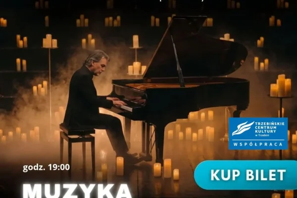 Muzyka filmowa przy świecach – wyjątkowy recital w Trzebini